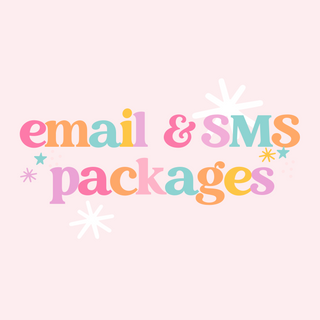 Email & SMS Packages